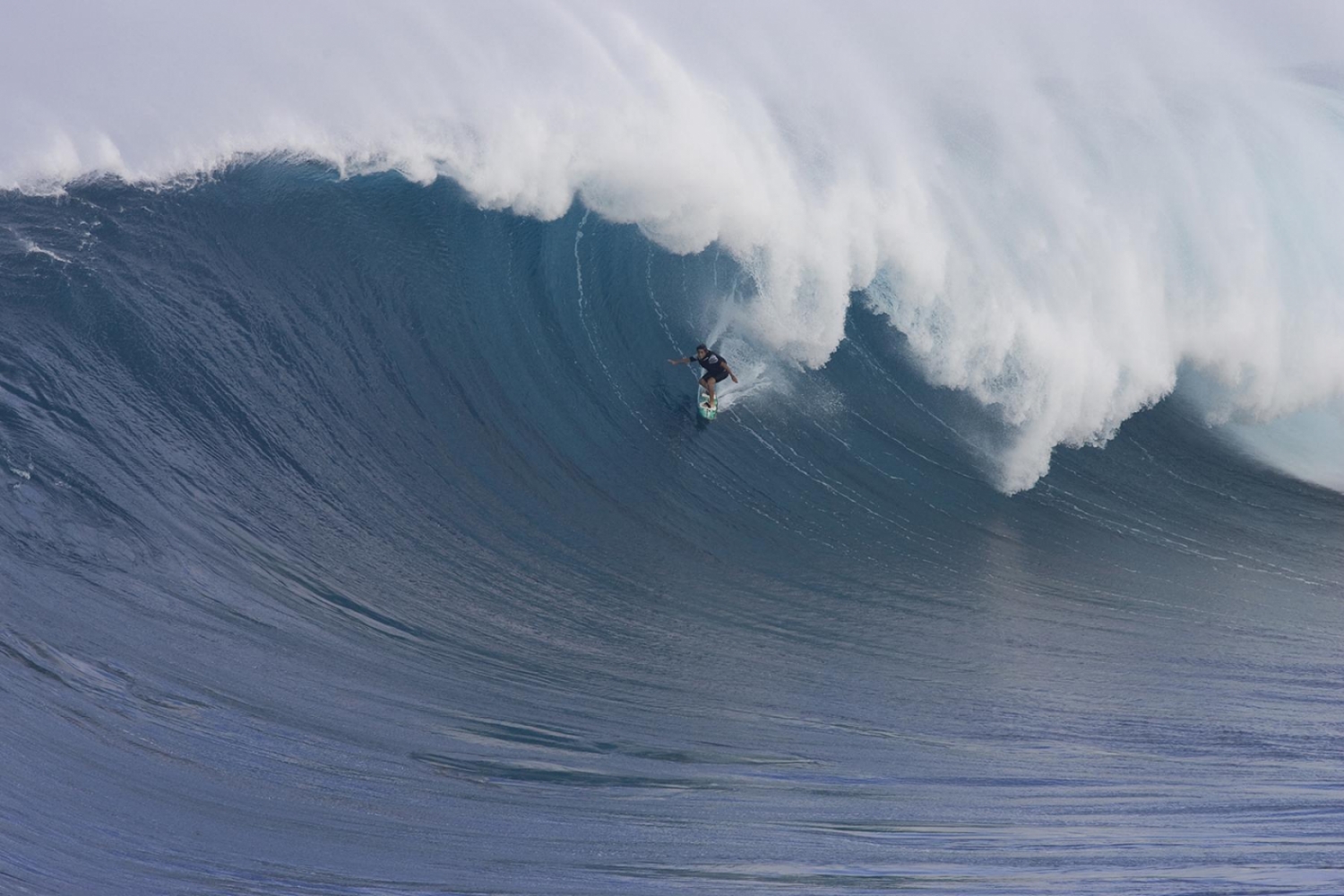 Billy Kemper, tow surf Jaws 2009